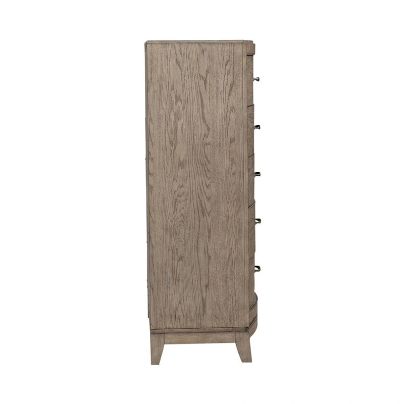 Avalon Burnished Beige Oak Bedroom Dresser
