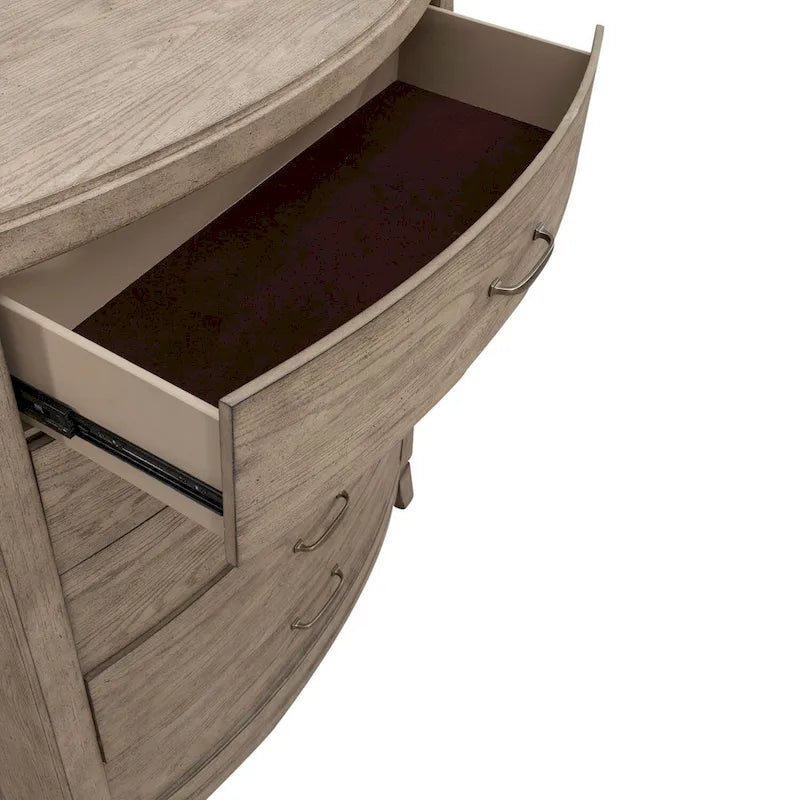 Avalon Burnished Beige Oak Bedroom Dresser