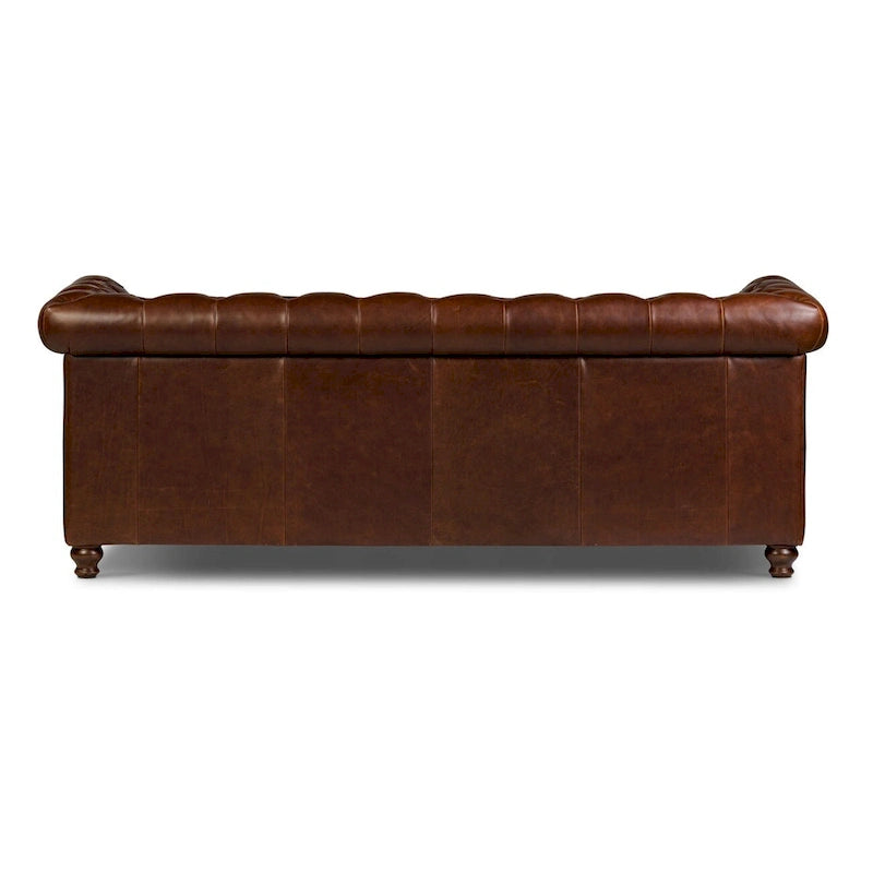 Poly & Bark Lyon 87 Sofa - Full Grain Genuine Italian Leather