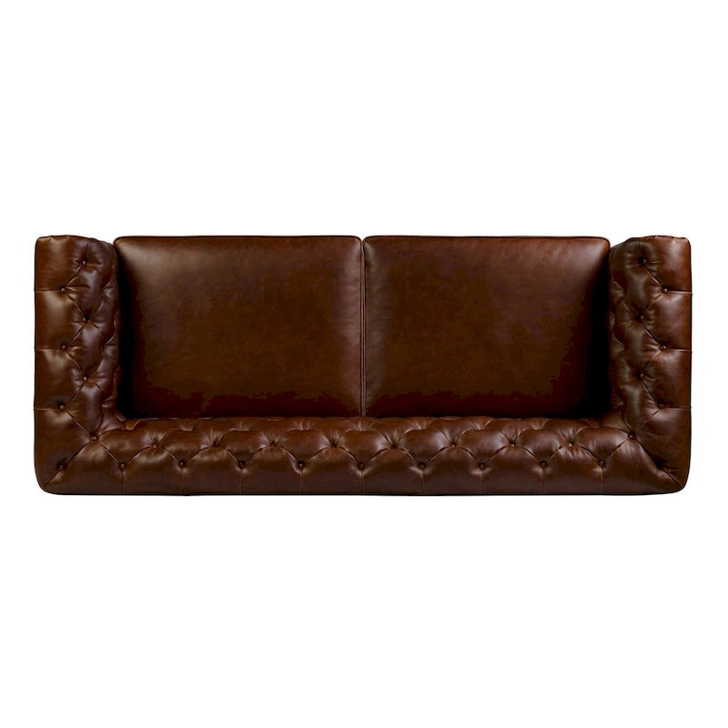 Poly & Bark Lyon 87 Sofa - Full Grain Genuine Italian Leather