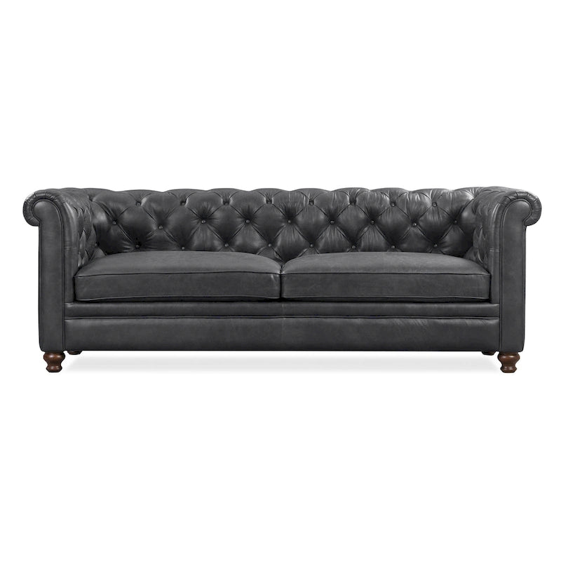 Poly & Bark Lyon 87 Sofa - Full Grain Genuine Italian Leather