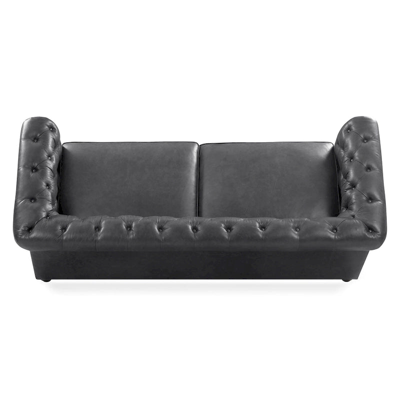 Poly & Bark Lyon 87 Sofa - Full Grain Genuine Italian Leather
