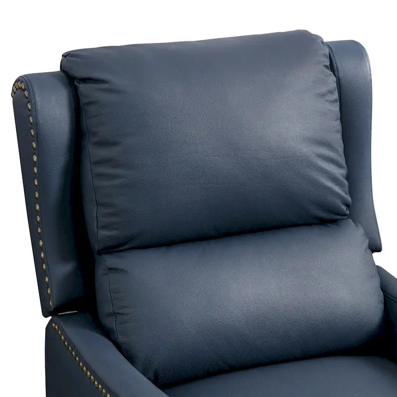COZYMAN Poltrona Reclinabile in Vera Pelle Poltrone Comode per Soggiorno