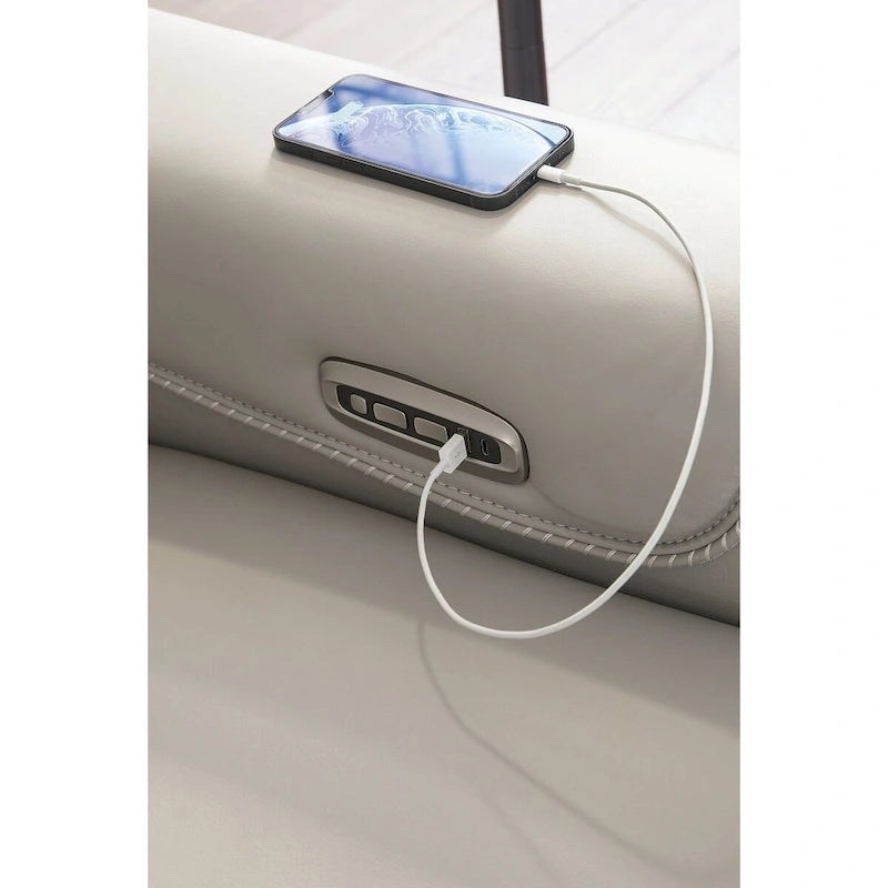 Divano reclinabile elettrico Signature Design by Ashley Mercomatic - 85,25 L x 39,75 P x 42 A