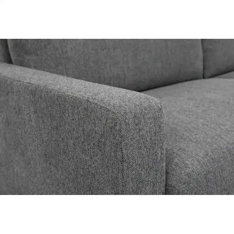 US Pride Furniture Miles Divanetto Moderno di Metà Secolo con 2 Posti a Sedere e Cuscini Posteriori Reversibili Grandi