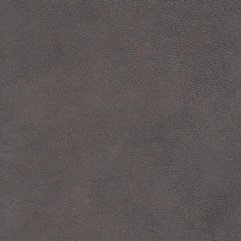 Poltrona in pelle pieno fiore Ivy Living Cassia con piume, memory foam e molle