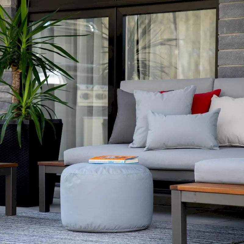 Pouf ottomano da interno/esterno Gouchee Home Soleil
