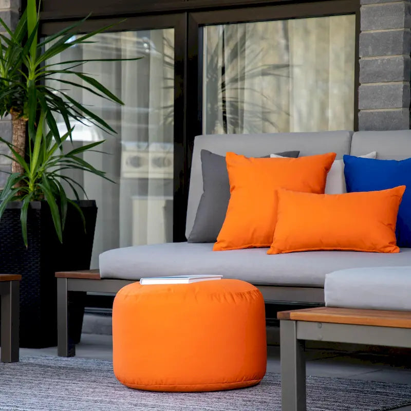 Pouf ottomano da interno/esterno Gouchee Home Soleil