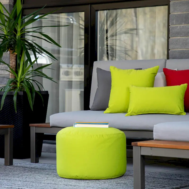 Pouf ottomano da interno/esterno Gouchee Home Soleil
