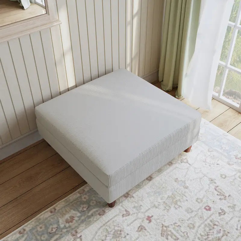 Divano sezionale modulare con contenitore oversize
