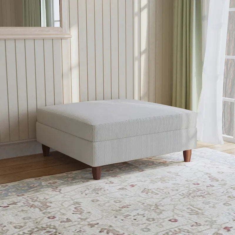 Divano sezionale modulare con contenitore oversize