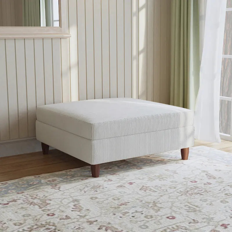 Divano sezionale modulare con contenitore oversize