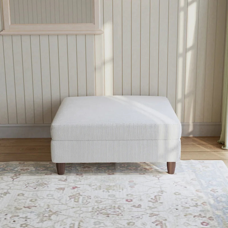 Divano sezionale modulare con contenitore oversize