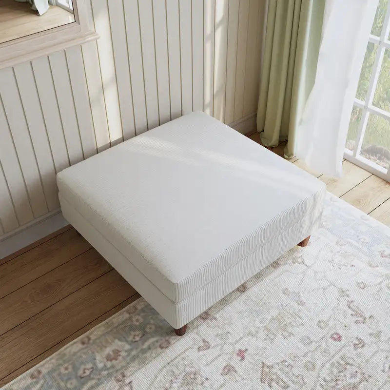 Divano sezionale modulare con contenitore oversize
