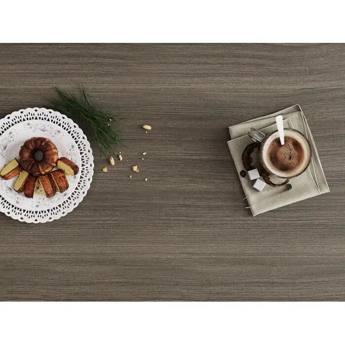 Tavolino da caffè quadrato Elevatelux con piano sollevabile e contenitore, 37 x 23.5
