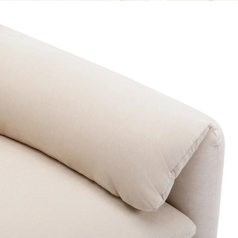 Chenille Oversized Armchair Accent Chair Single Sofa