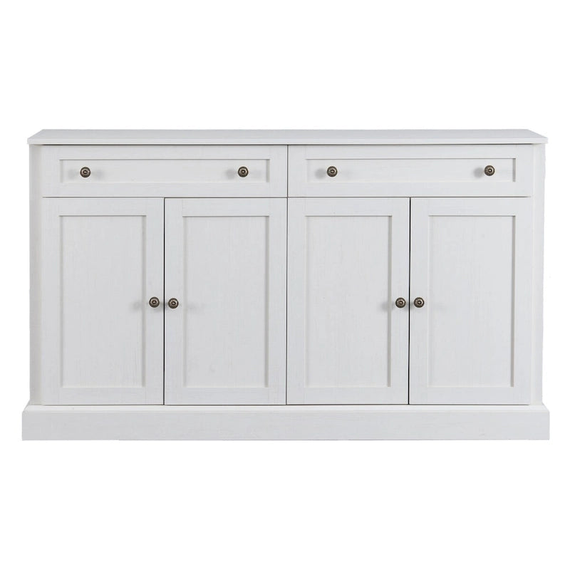 Credenza da Cucina con 2 Cassetti e 4 Ante