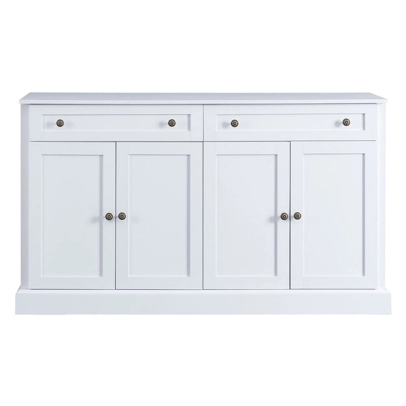Credenza da Cucina con 2 Cassetti e 4 Ante