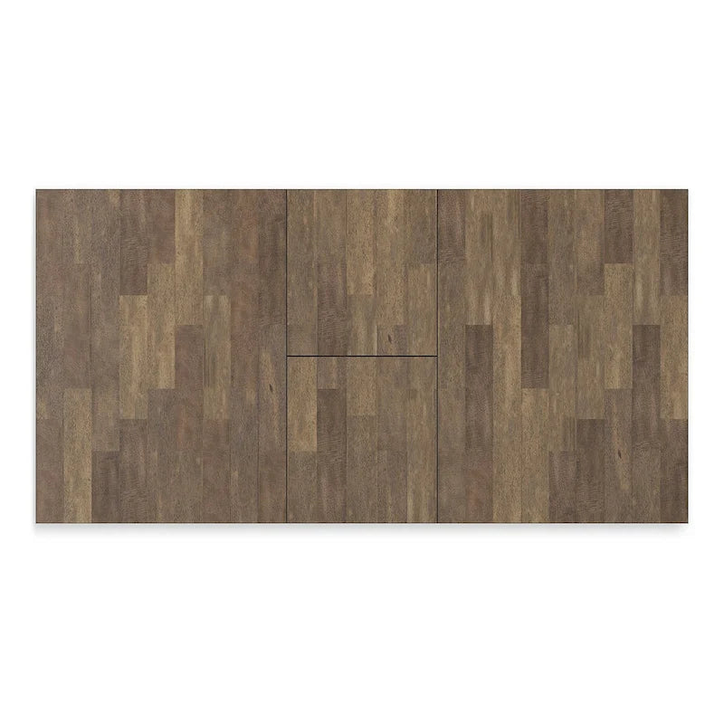 Signature Design by Ashley Wildenauer Brown/Black Dining Extension Table - 40 W x 78 D x 30.13 H