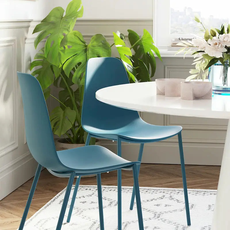 Sedie da pranzo moderne Poly & Bark Isla (set da 4) - Per interni o esterni