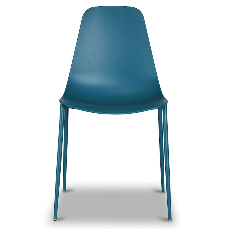 Sedie da pranzo moderne Poly & Bark Isla (set da 4) - Per interni o esterni