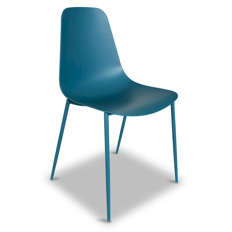 Sedie da pranzo moderne Poly & Bark Isla (set da 4) - Per interni o esterni