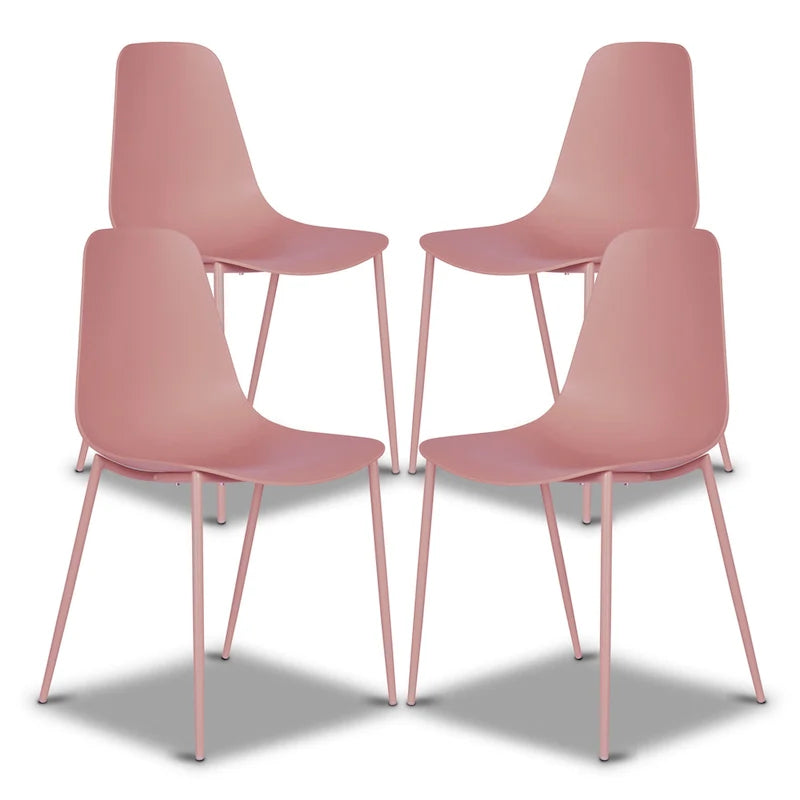 Sedie da pranzo moderne Poly & Bark Isla (set da 4) - Per interni o esterni