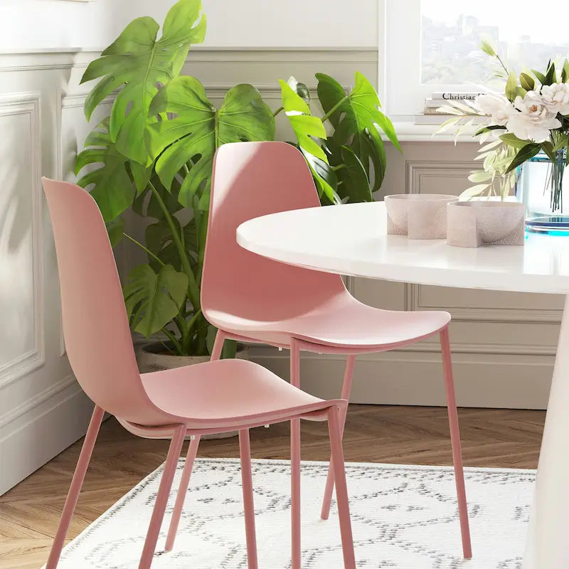 Sedie da pranzo moderne Poly & Bark Isla (set da 4) - Per interni o esterni