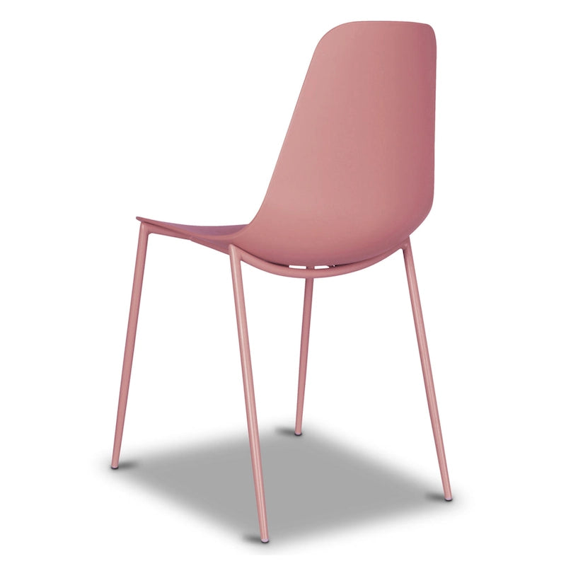 Sedie da pranzo moderne Poly & Bark Isla (set da 4) - Per interni o esterni