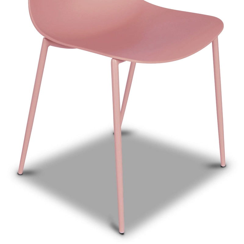 Sedie da pranzo moderne Poly & Bark Isla (set da 4) - Per interni o esterni