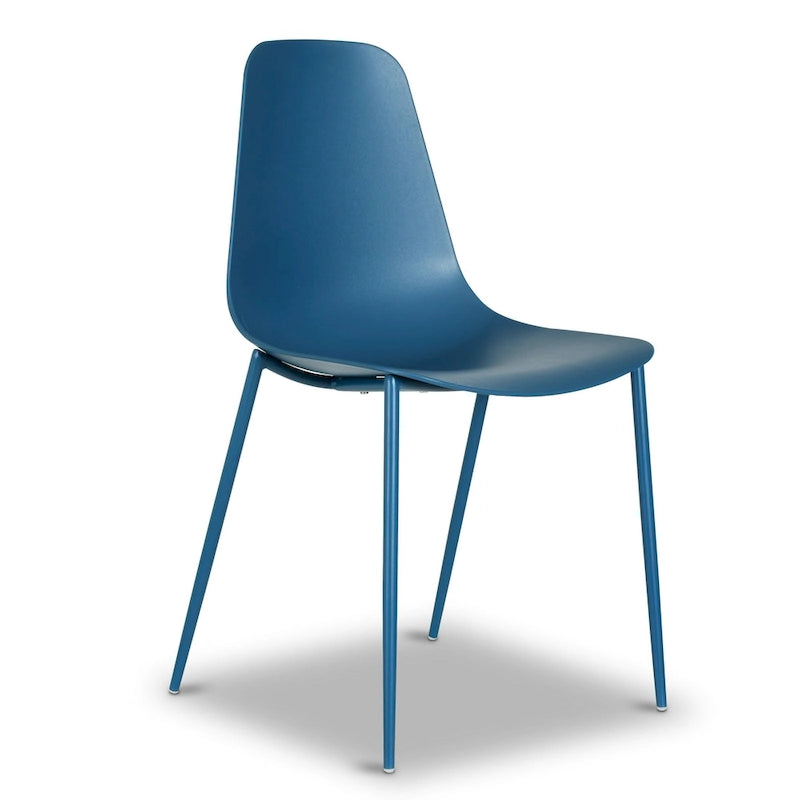 Sedie da pranzo moderne Poly & Bark Isla (set da 4) - Per interni o esterni