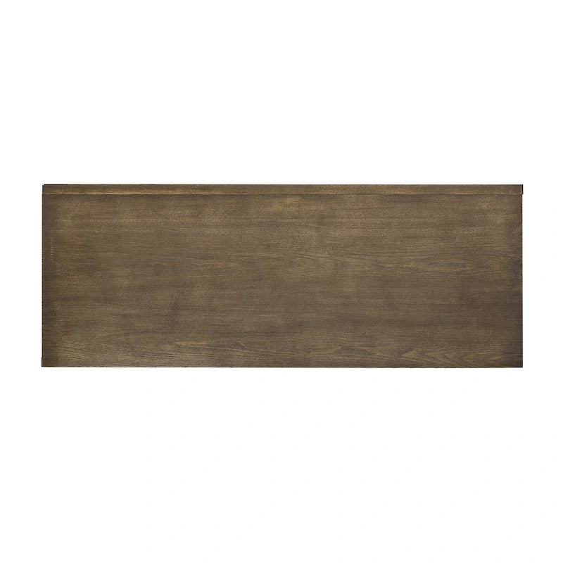 47 Credenza/Mobile da Cucina con Dettagli in Legno Stile Vintage