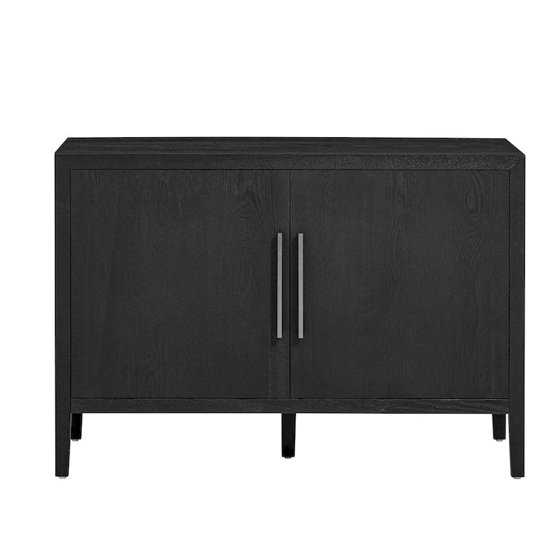 47 Credenza/Mobile da Cucina con Dettagli in Legno Stile Vintage