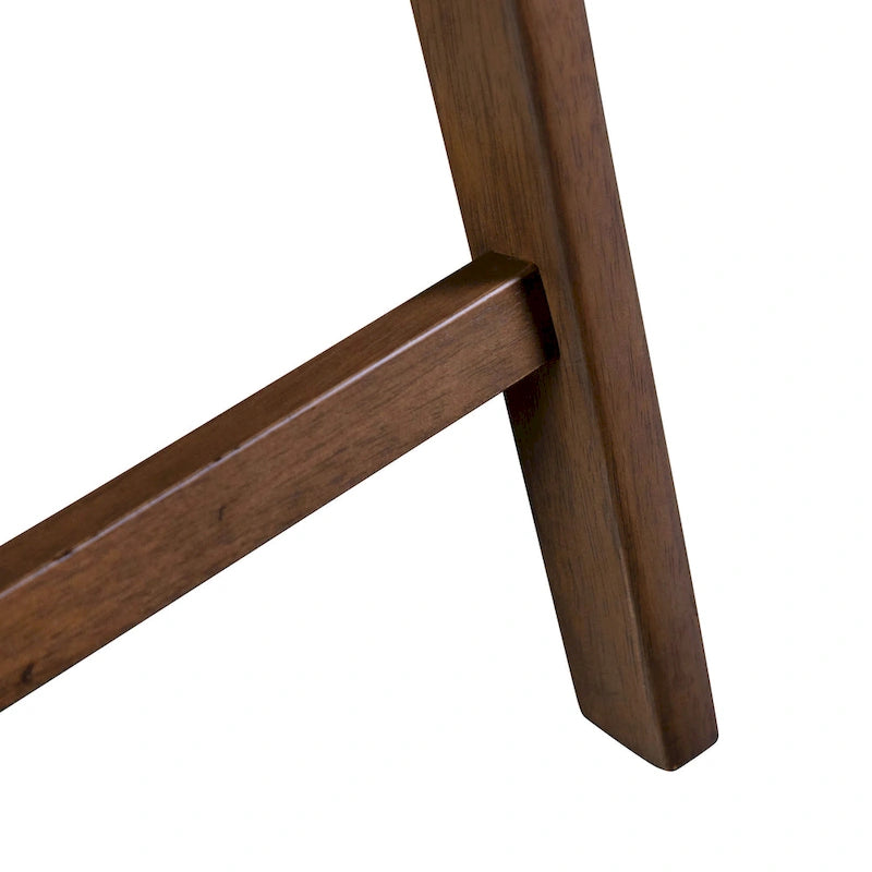 Set da pranzo di 5 pezzi in legno stile moderno Mid-century Shaw di Furniture of America