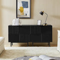 Arnold Moderno Mobiletto d'Accento a 2 Ante Alto 30" con Gambe in Metallo Set di 2 di HULALA HOME