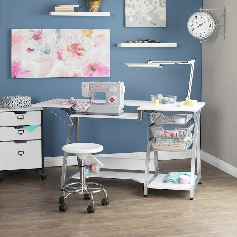 Tavolo da cucito e artigianato Sew Ready Pro Stitch con contenitore