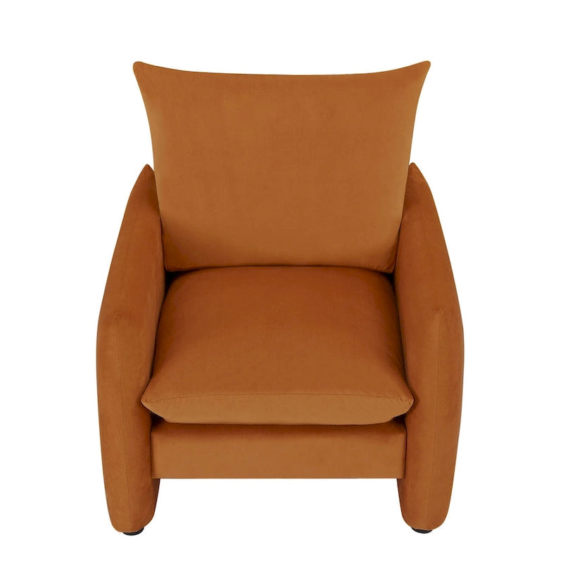 Lilian Poltrona moderna 33inW Sedia d'accento Divano poltrona lounge (set da 2)