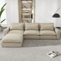 Divano componibile Cloud Sofa Divano rivestito in ciniglia
