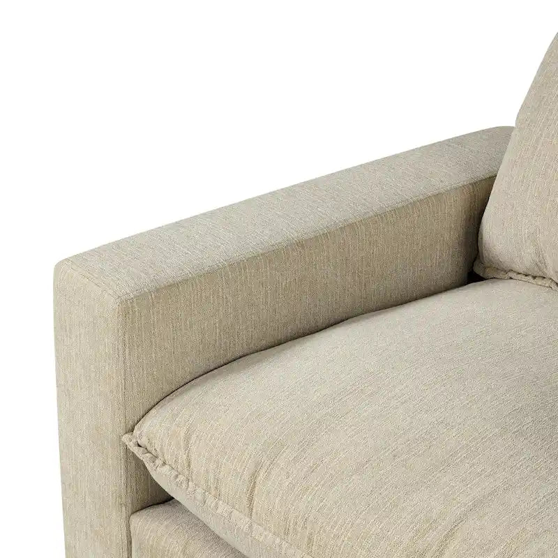 Divano componibile Cloud Sofa Divano rivestito in ciniglia