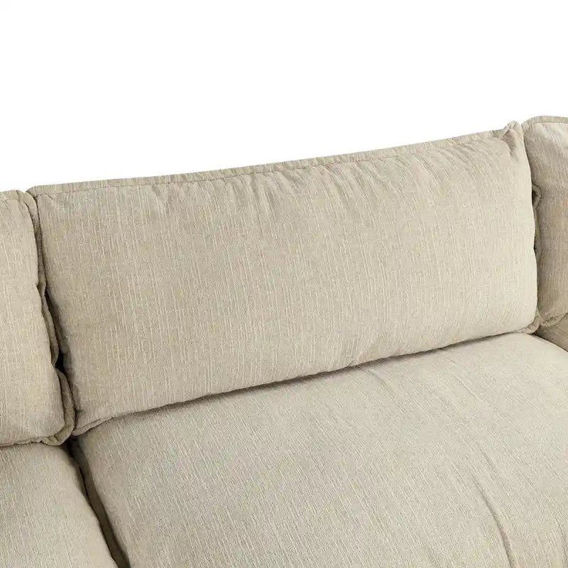 Divano componibile Cloud Sofa Divano rivestito in ciniglia