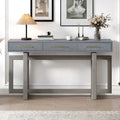 Elegante Consolle con Tre Cassetti, Tavolo da Ingresso Extra Lungo per Ingresso, Corridoio, Soggiorno, Atrio