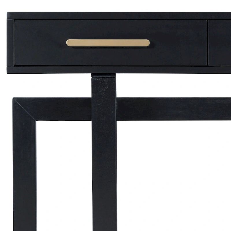 Elegante Consolle con Tre Cassetti, Tavolo da Ingresso Extra Lungo per Ingresso, Corridoio, Soggiorno, Atrio