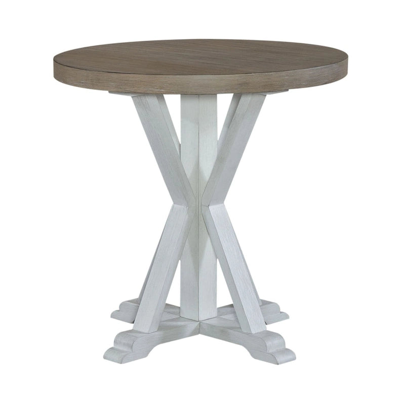 Tavolino rotondo Summerville di Liberty Furniture per soggiorno