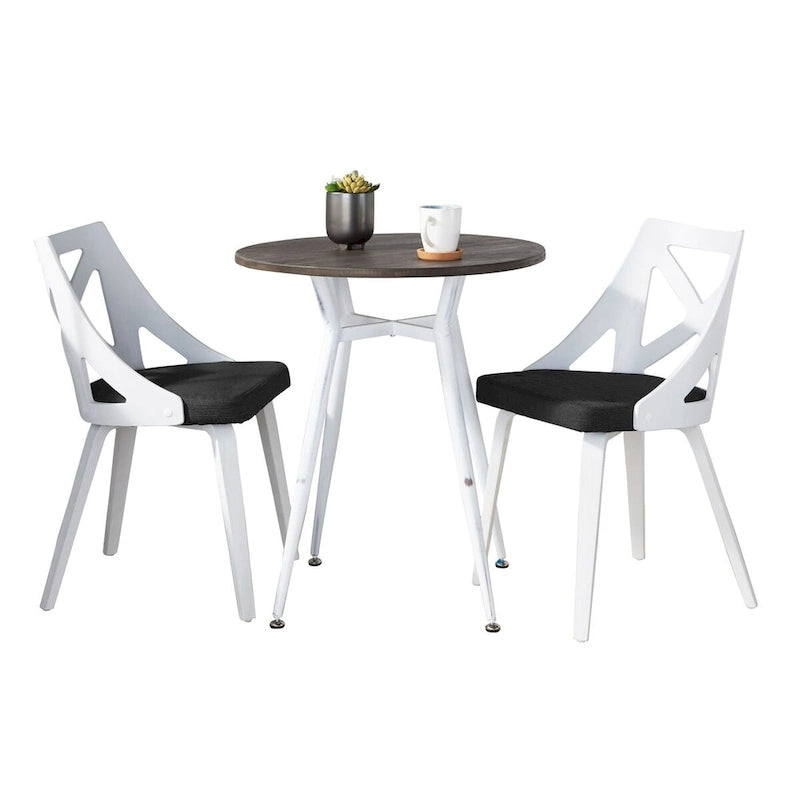 The Gray Barn Ciara-Charlotte Round 3-Piece Dinette Set