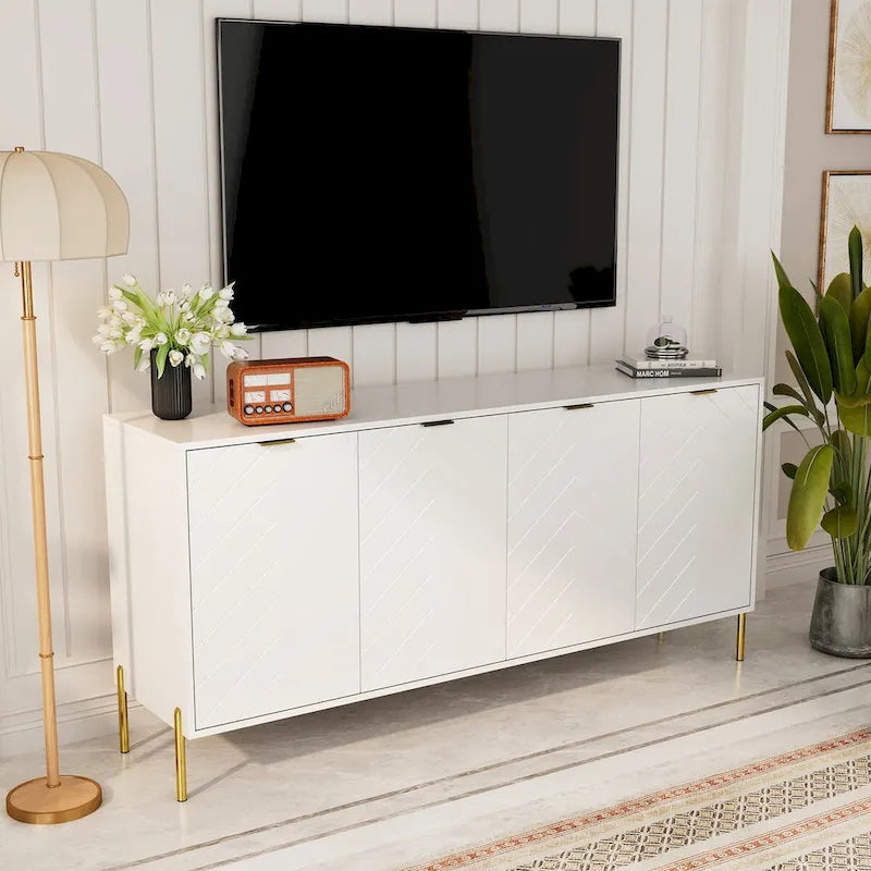 Madia buffet a quattro ante Mid-Century
