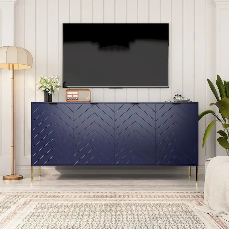 Madia buffet a quattro ante Mid-Century