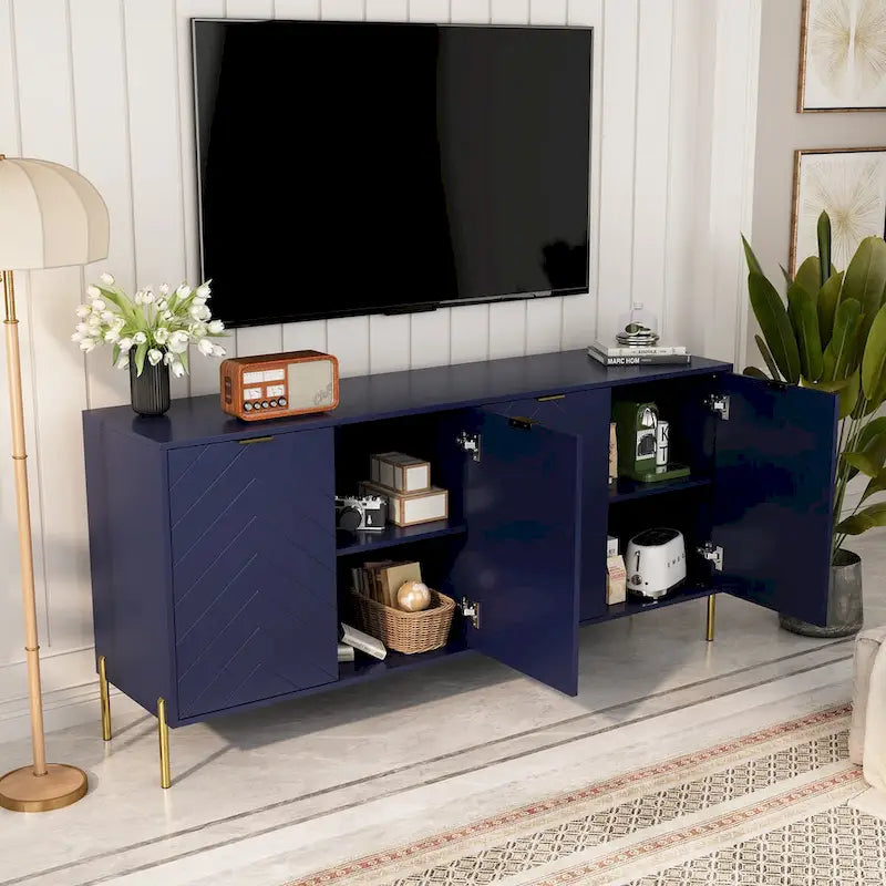 Madia buffet a quattro ante Mid-Century