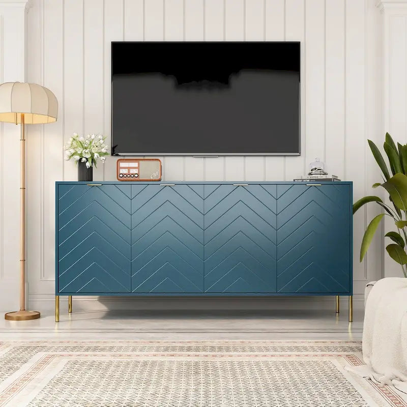 Madia buffet a quattro ante Mid-Century