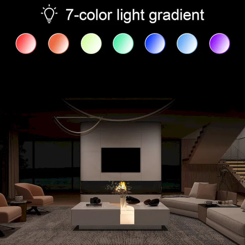 Eleganza Luminosa: Tavolino da Salotto Bianco con Due Cassetti e Piano con Display LED