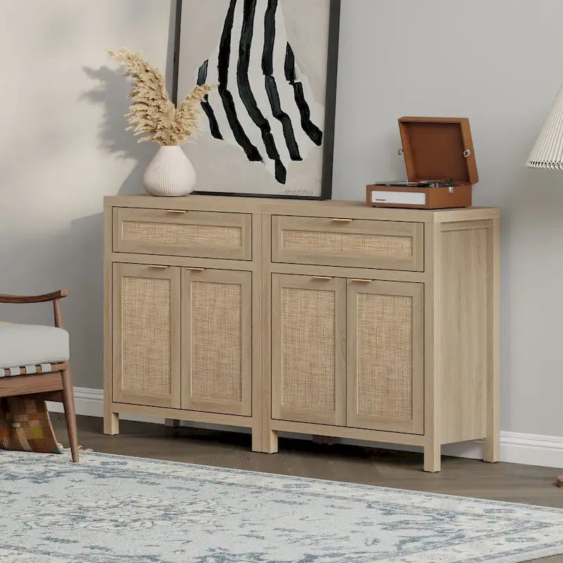 SICOTAS Credenza da Buffet Rustica da 2 con Cassetto - N/A